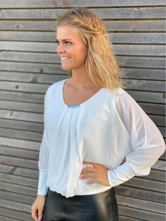 NANCY BLOUSE OFFWHITE