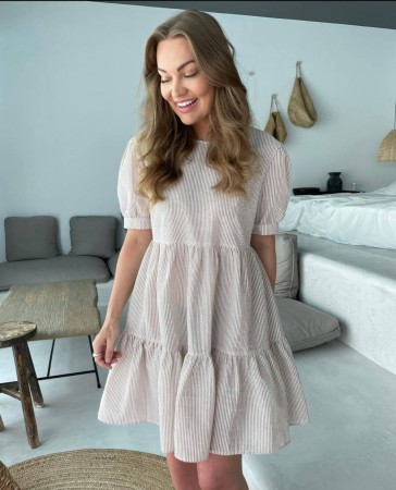 VILMA DRESS BEIGE