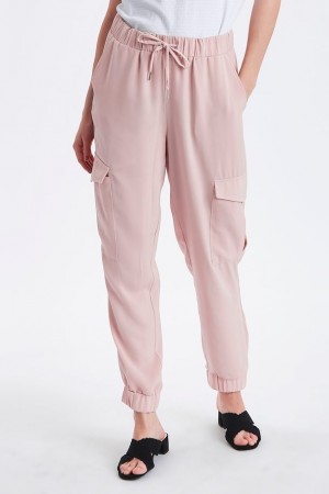 ABEL CARGO PANTS ROSE