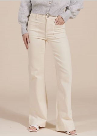 ANNIKA JEANS IVORY 30 LENGDE 