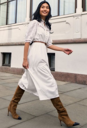 MILIS DRESS OFFWHITE