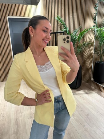 SLSHIRLEY BLAZER PALE BANANA