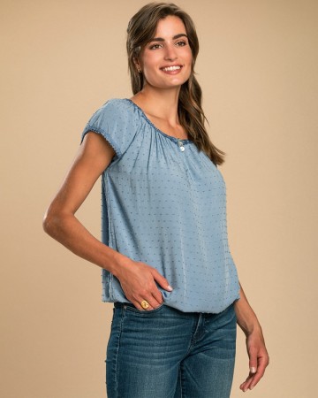 ORA CROLO TOPP JEANSBLUE
